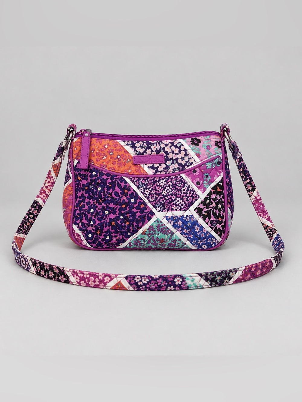 Vera Bradley Modern Medley Crossbody Bag Purse Floral Patchwork